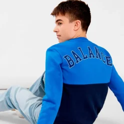 Discount LMTD Drenge Sweatshirt - Bellwether Blue