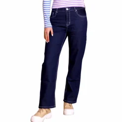 Hot LMTD Pige Jeans - Dark Blue Denim