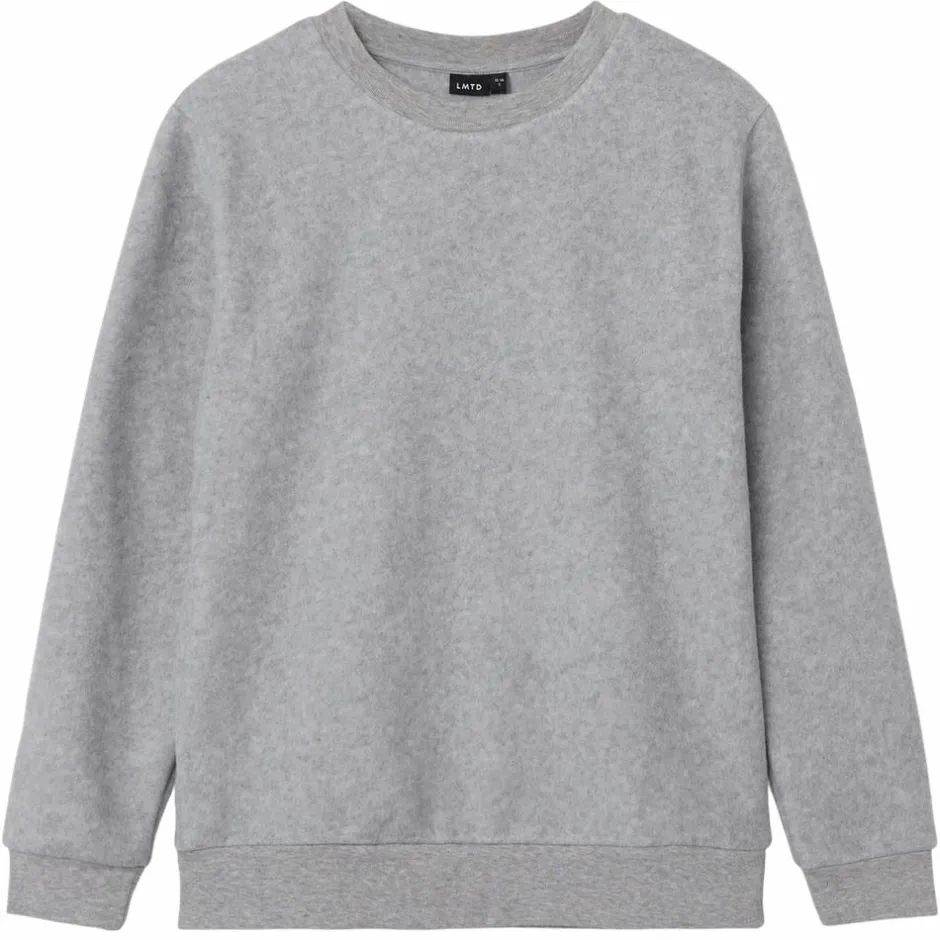 Discount LMTD Pige Sweatshirt - Grey Melange