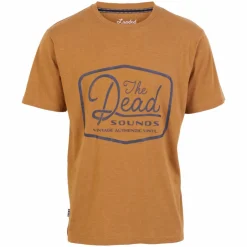 Hot Loaded Herre T-shirt - Mustard Melange