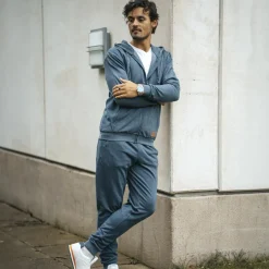 Clearance Loaded Nevada Herre Hættetrøje - Denim Melange