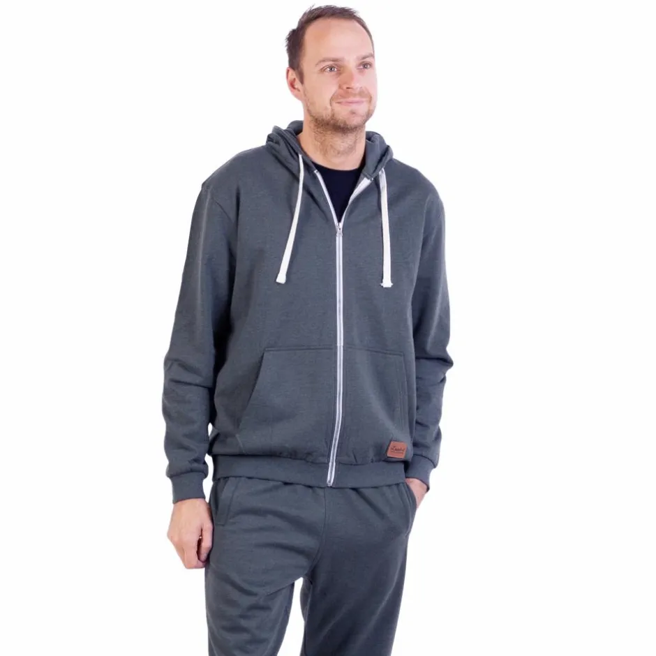 Online Loaded Nevada Herre Hættetrøje - Denim Melange