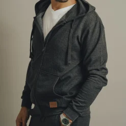 Best Loaded Nevada Herre Hættetrøje - Dark Grey Melange