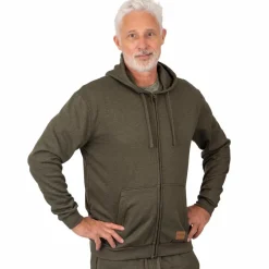 Outlet Loaded Nevada Herre Hættetrøje - Hunter green Melange