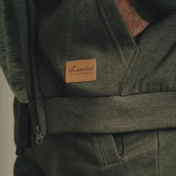 Outlet Loaded Nevada Herre Hættetrøje - Hunter green Melange