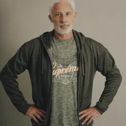 Outlet Loaded Nevada Herre Hættetrøje - Hunter green Melange