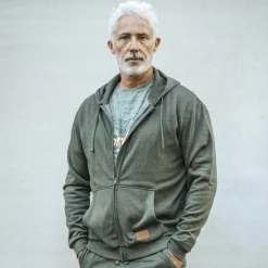 Outlet Loaded Nevada Herre Hættetrøje - Hunter green Melange