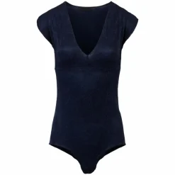 Sale Lulu's Drawer Leigh Dame Bodystocking - Navy