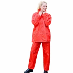 Outlet Lyngsøe Rainwear Unisex Regnsæt - Rød