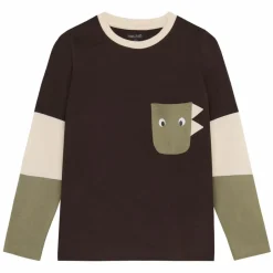Outlet Magic Kids Drenge Langærmet t-shirt - Chocolate Torte