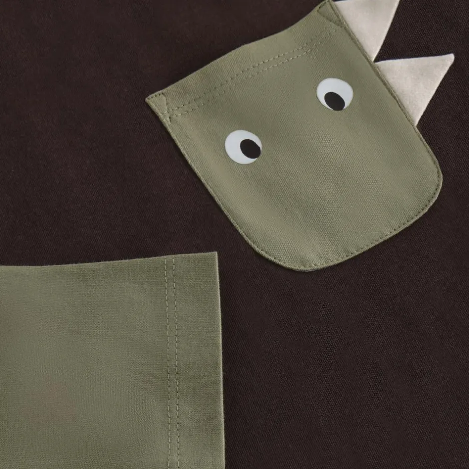 Outlet Magic Kids Drenge Langærmet t-shirt - Chocolate Torte