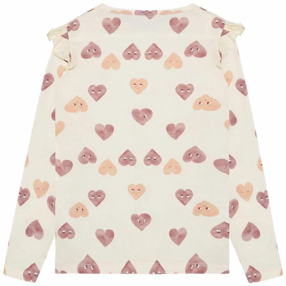 Best Magic Kids Pige Bluse - Sandshell