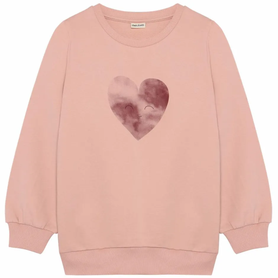 Discount Magic Kids Pige Sweatshirt - Misty Rose