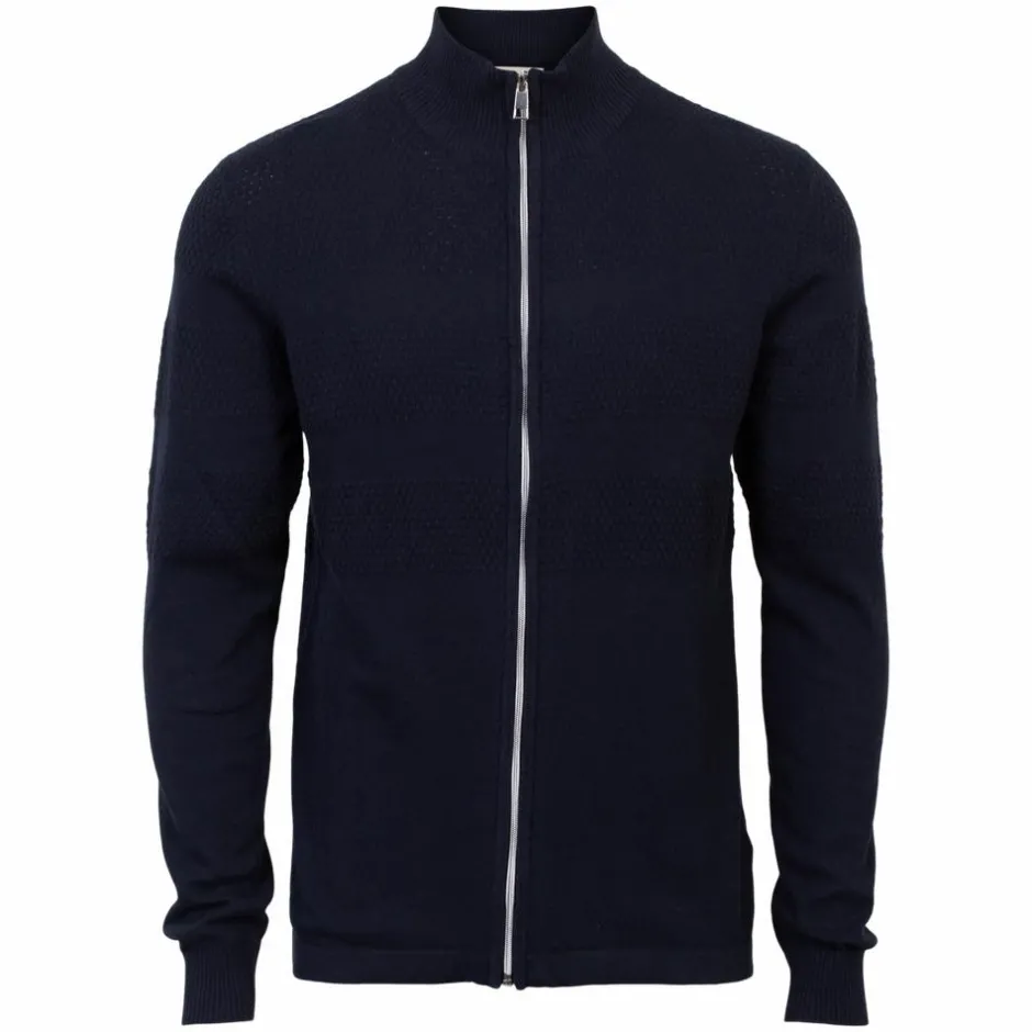 Online Marcus Affleck Herre Cardigan - Dark Navy