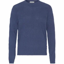 Best Marcus Affleck Herre Striktrøje - Dk. Denim Mix