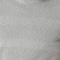 Outlet Marcus Affleck Herre Striktrøje - Lt. Grey Mix