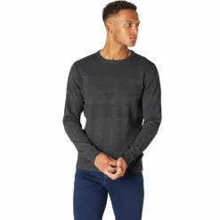 Outlet Marcus Affleck Herre Striktrøje - Dk. Grey Mix