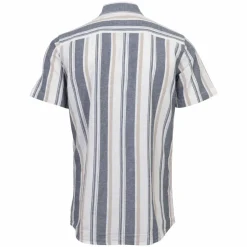 Best Marcus Aggasi Herre Kortærmet skjorte i hørmix - Off white