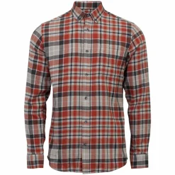 New Marcus Brazil Herre Skjorte - Red Ochre