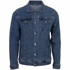 Best Marcus Cale Herre Denimjakke - Blue ink.