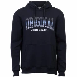 Best Marcus Colin Herre Hættetrøje - Dk. Navy