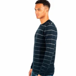 Online Marcus Easton 22 Herre Striktrøje - Dark Navy