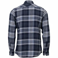 Clearance Marcus Gibson Herre Skjorte - Blue Moon