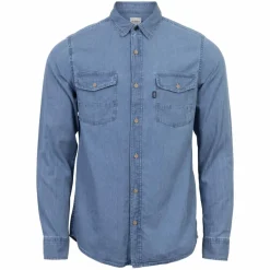 Best Marcus Hugh Herre Skjorte - Sky Blue Used