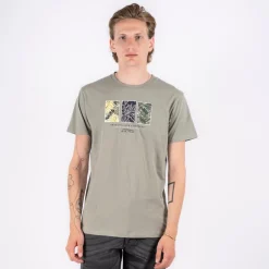 Discount Marcus Jeb Herre T-shirt - Green Shadow