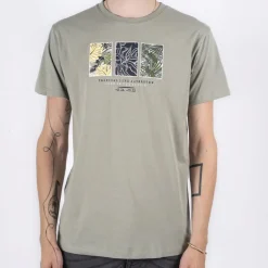 Discount Marcus Jeb Herre T-shirt - Green Shadow