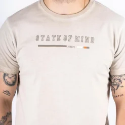 Sale Marcus Jeb Herre T-shirt - Bubbly Beige