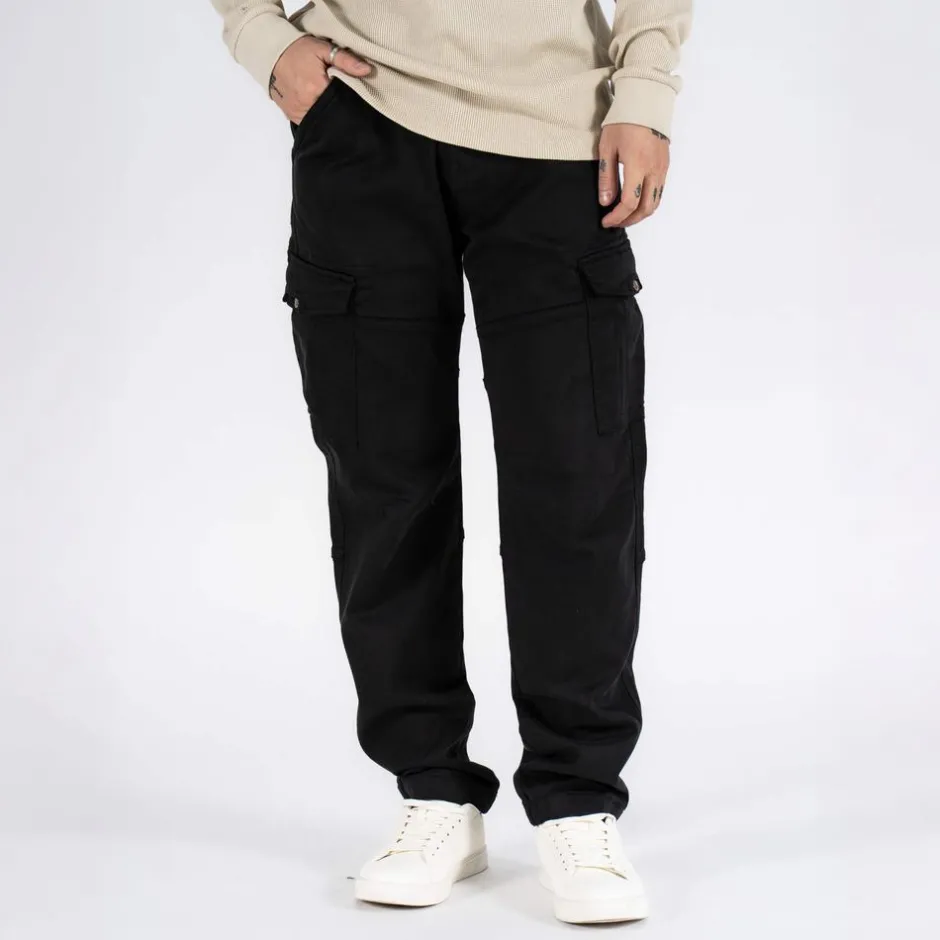 Outlet Marcus Jody Herre Cargobukser - Black