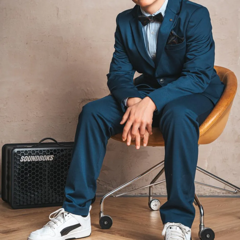 Online Marcus Joey Herre Habitbukser - Dress Blues