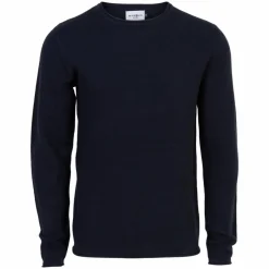 Marcus Langdon Herre Striktrøje - Dark Navy