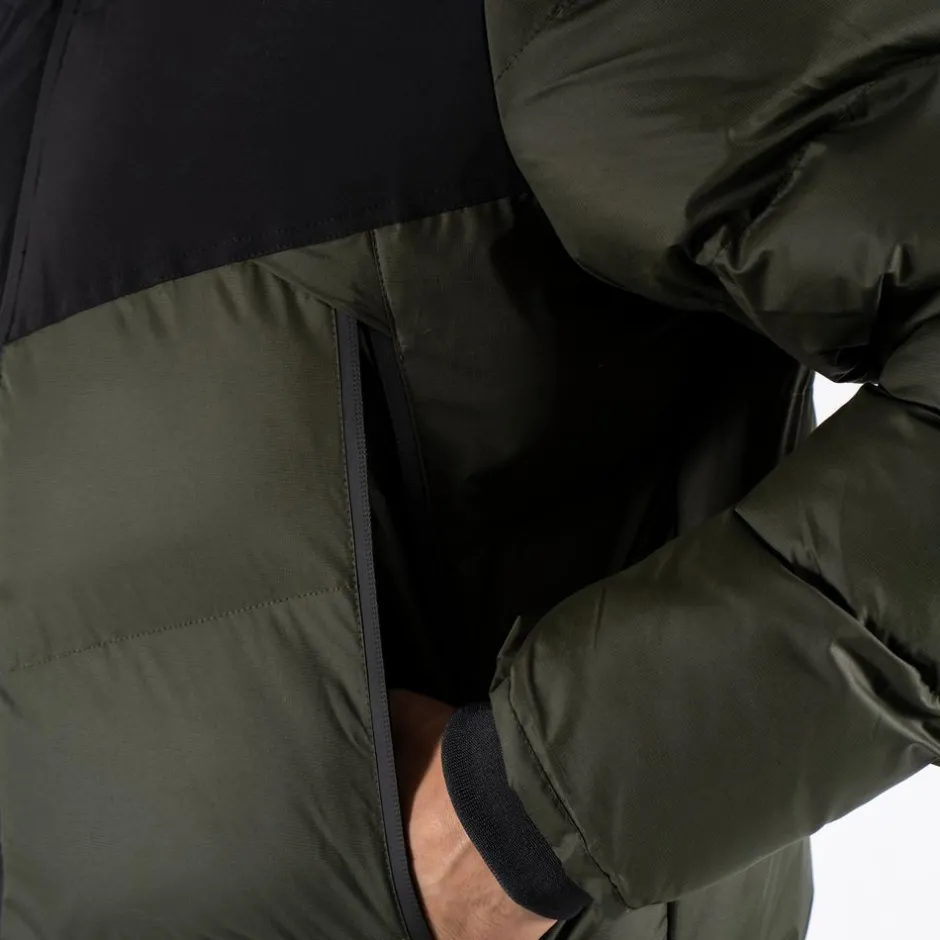 Sale Marcus Lebron short Herre Jakke - Olive green