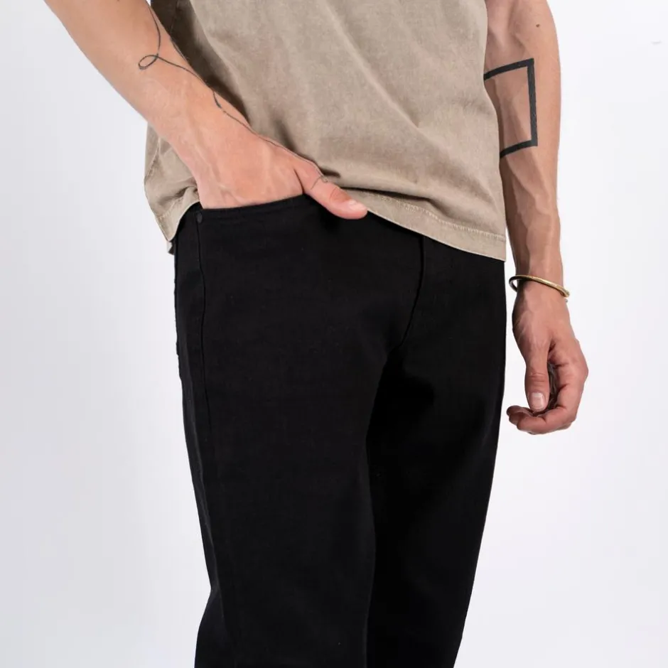 Best Marcus Sebb Herre Jeans - Dry Black