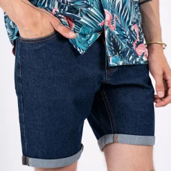 Best Marcus Slade Herre Shorts - Raw Dark Blue