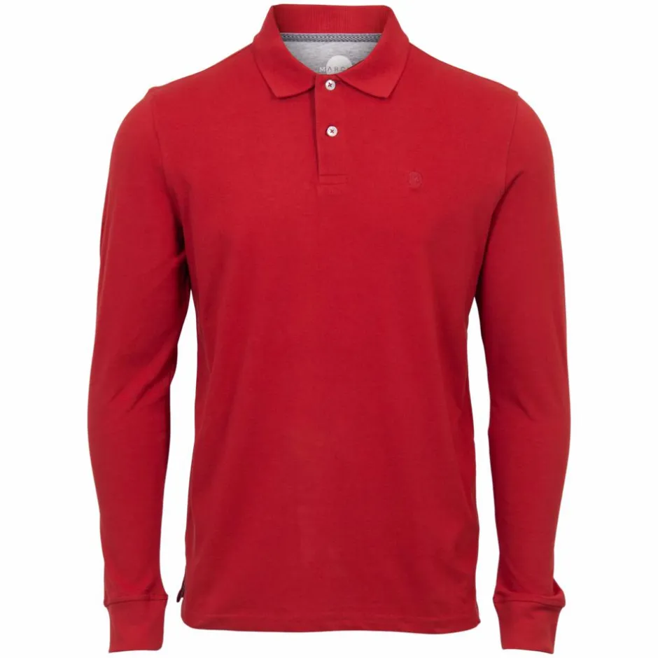 Clearance Marcus Tyler Herre Polo - Pompeian Red