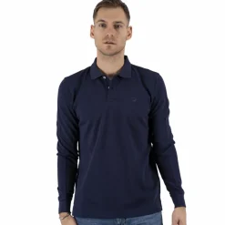 Outlet Marcus Tyler Herre Polo - Naval Blue