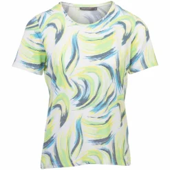 Discount Marinello Dame T-shirt - Green Comb