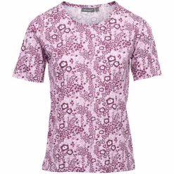 Online Marinello Dame T-shirt - Pink Comb
