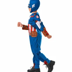 Online Marvel Børne Kostume - CAPTAIN AMERICA