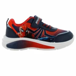 Sale Marvel Spiderman Børne Sneakers m. blink - Navy/Rød