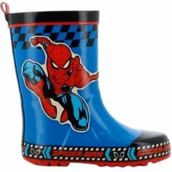 Best Marvel Spiderman Børne Gummistøvler - Kobolt/Sort