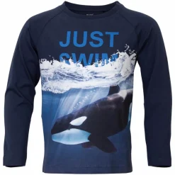 Hot Me Too Børne Langærmet t-shirt - Dress Blues