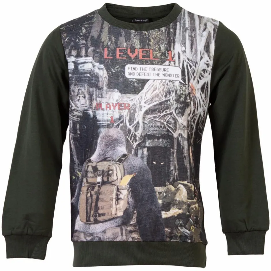 Clearance Me Too Drenge Sweatshirt - Kombu Green