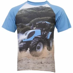 New Me Too Drenge T-shirt - Azure Blue