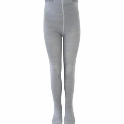Hot Melton Børne Strømpebukser i uldmix - Light Grey Mel.