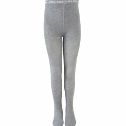 Discount Melton Børne Strømpebukser i bambus - Light Grey Mel.