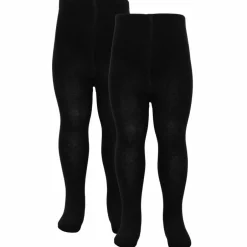 Clearance Melton Børne Strømpebukser - Black